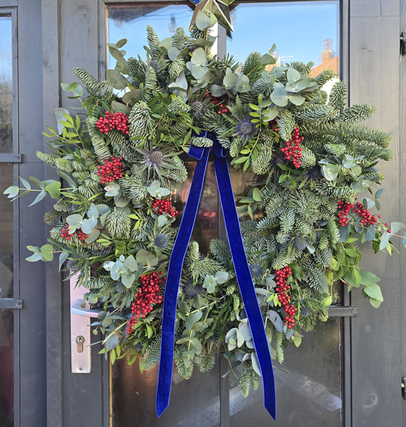 Christmas Wreaths in Felixstowe